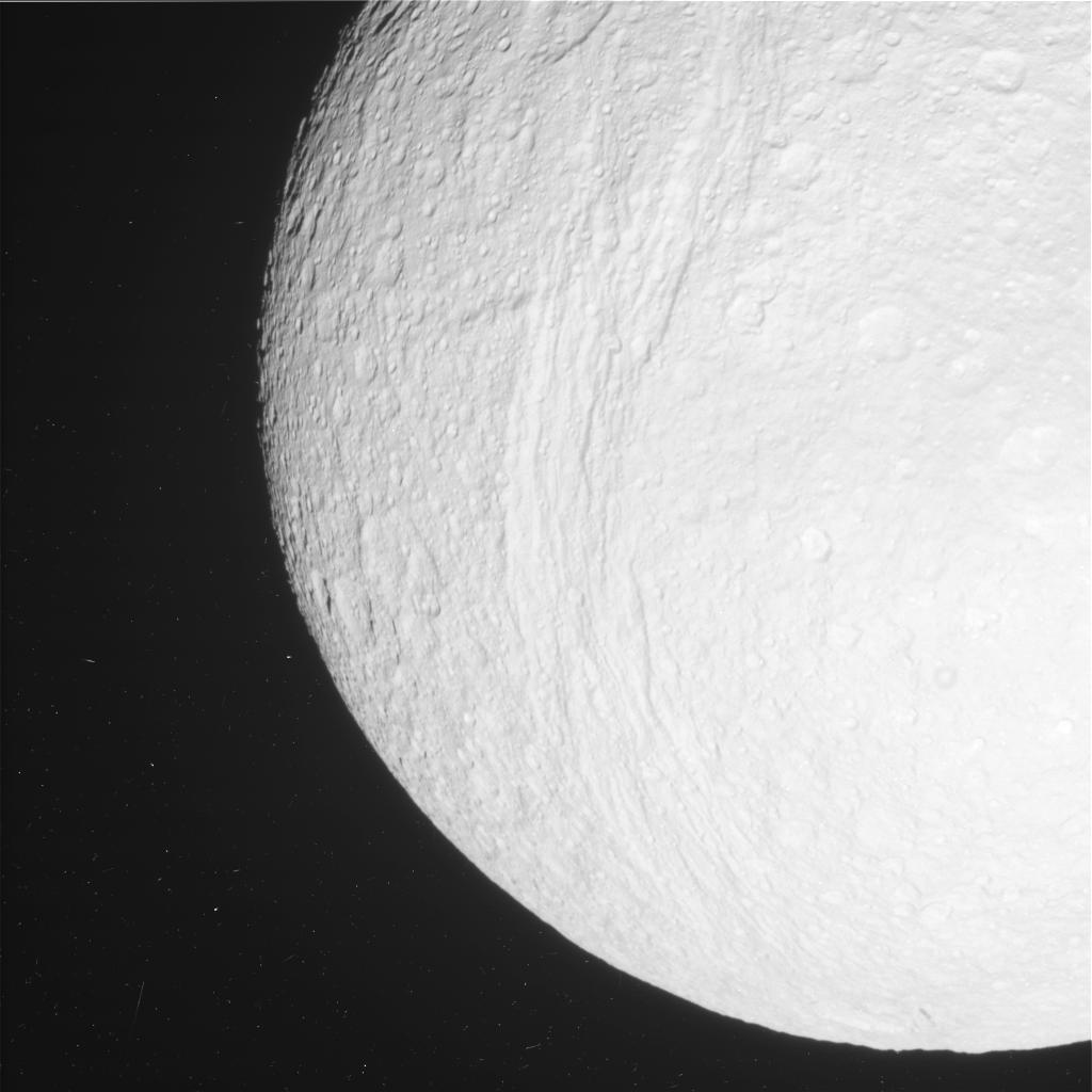 Tethys: Saturn's Icy Moon