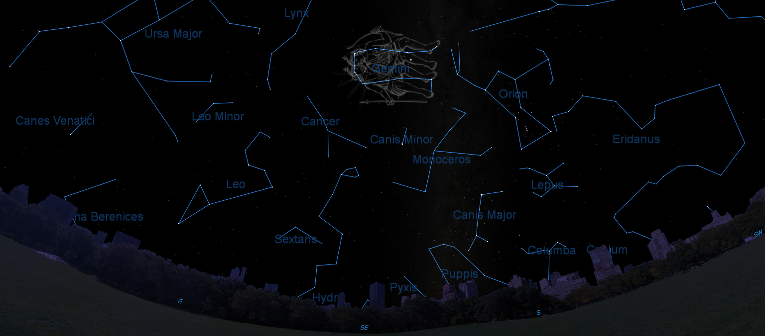 How to Spot Gemini, the Heavenly Twins, in the Night Sky