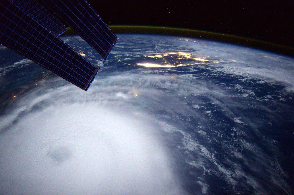 Hurricane Joaquin by Scott Kelly