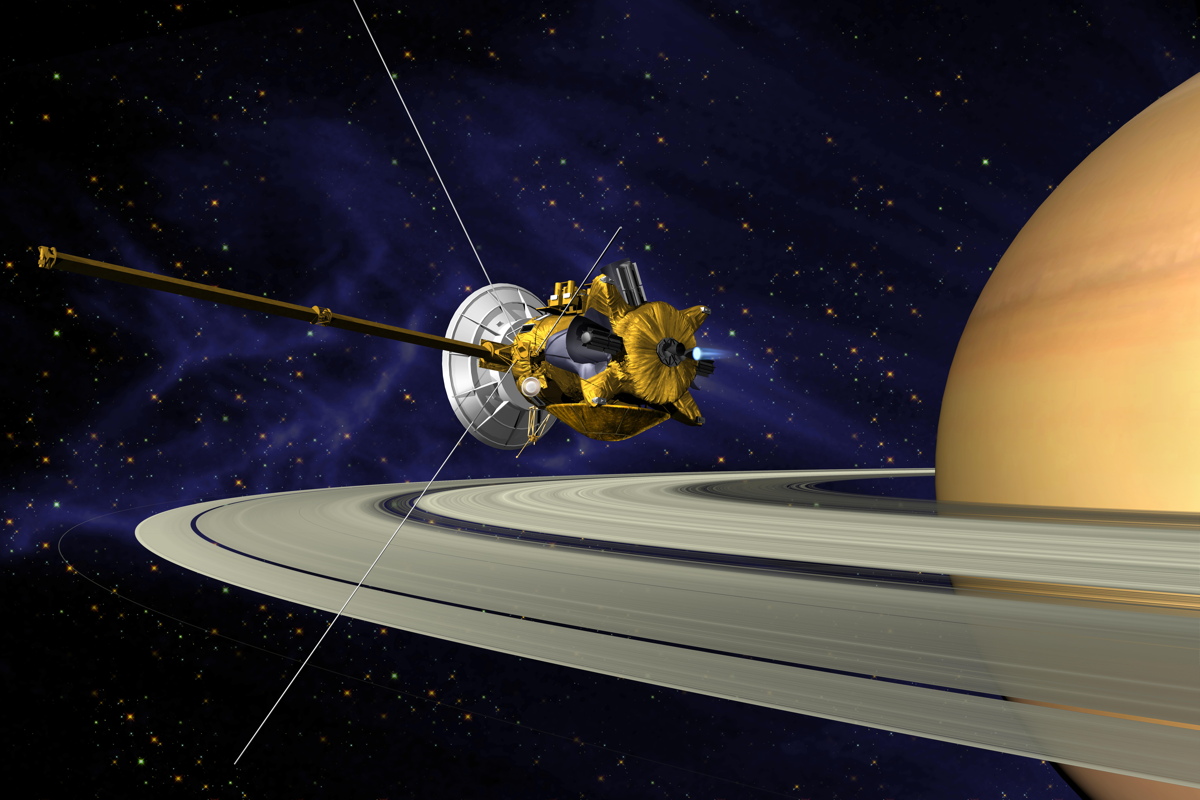 At Saturn, Cassini Spacecraft Adjusts Orbit for Titan-ic 'Grand Finale'