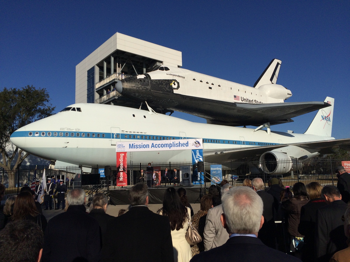 Seeing Is Believing: Enormous Shuttle Program Artifact Inspires Wonder