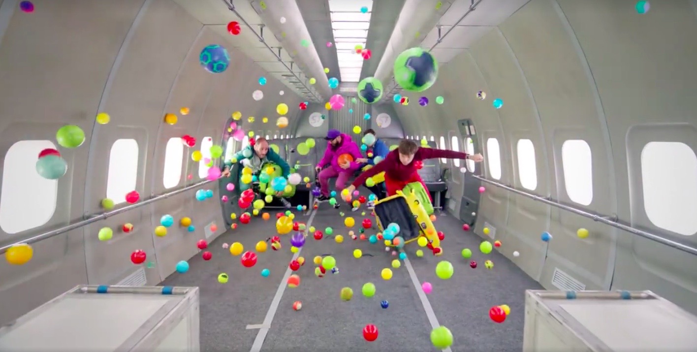 OK Go Releases First Zero-G Music Video