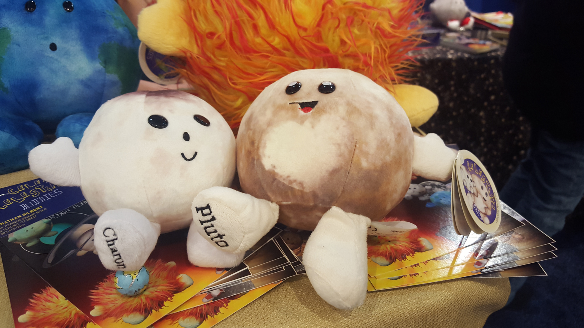 Celestial Buddies' Pluto and Charon May Be the Cutest Space Toys Ever