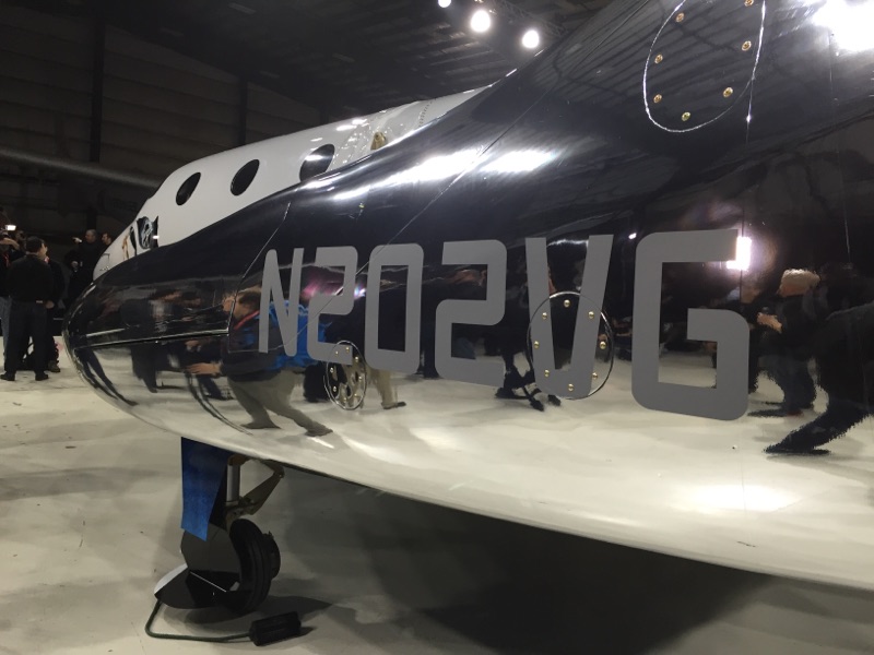 SpaceShipTwo VSS Unity Wing Close Up