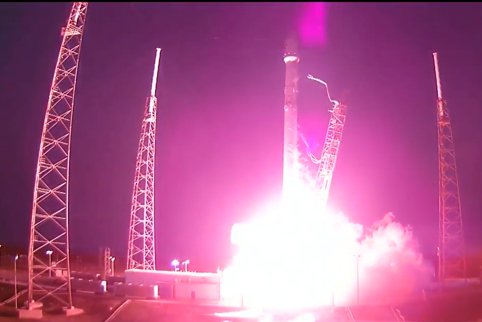 Liftoff! SpaceX Falcon 9 Soars