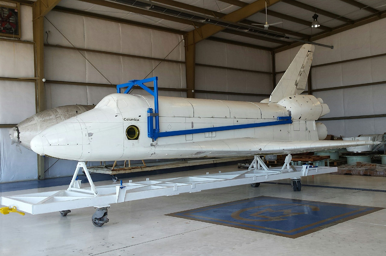 NASA Quarter-Scale Space Shuttle Model Lands in Georgia for Display