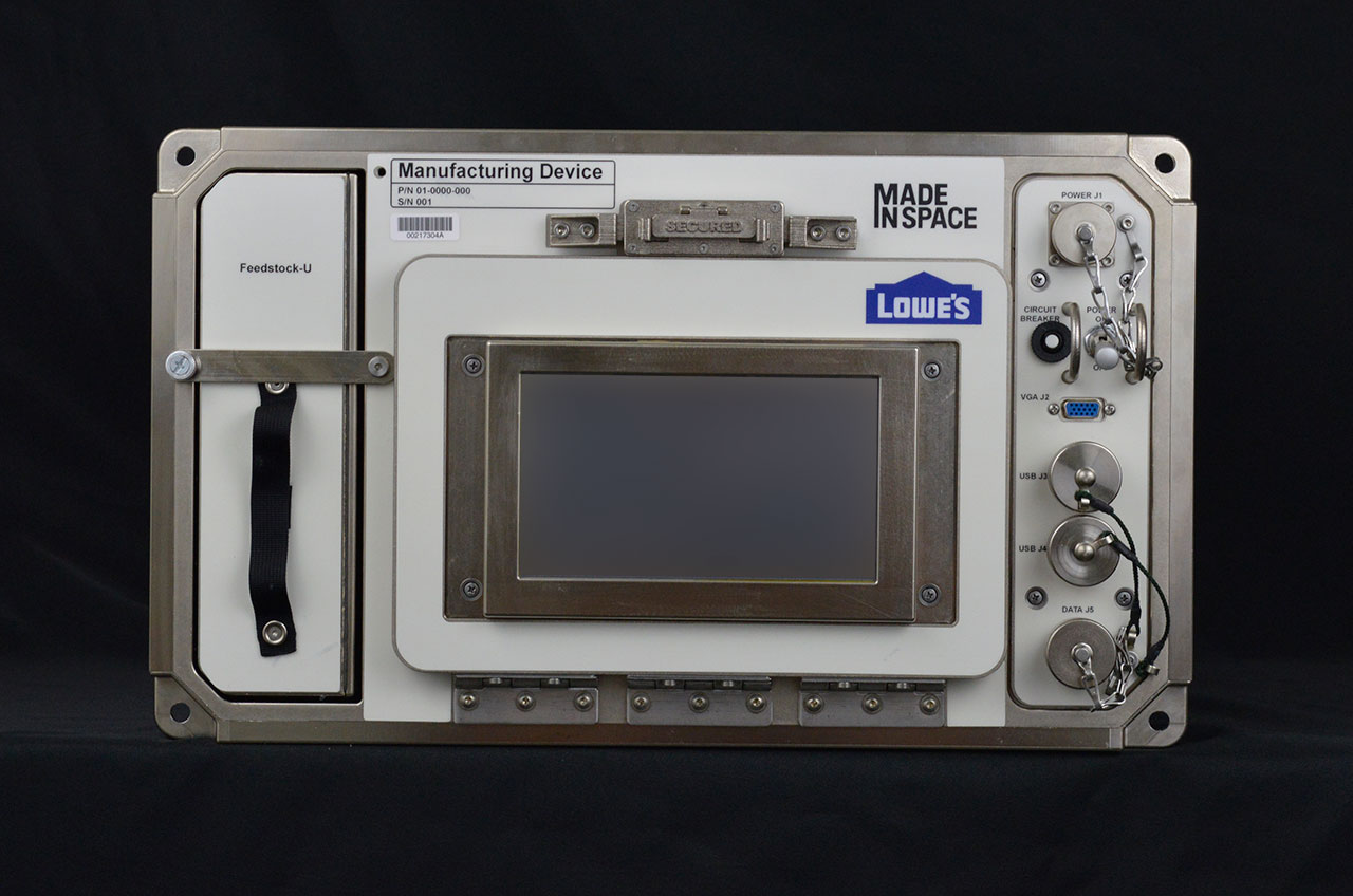 First Retailer in Orbit: Lowe's and Made In Space Send 3D Printer to Station