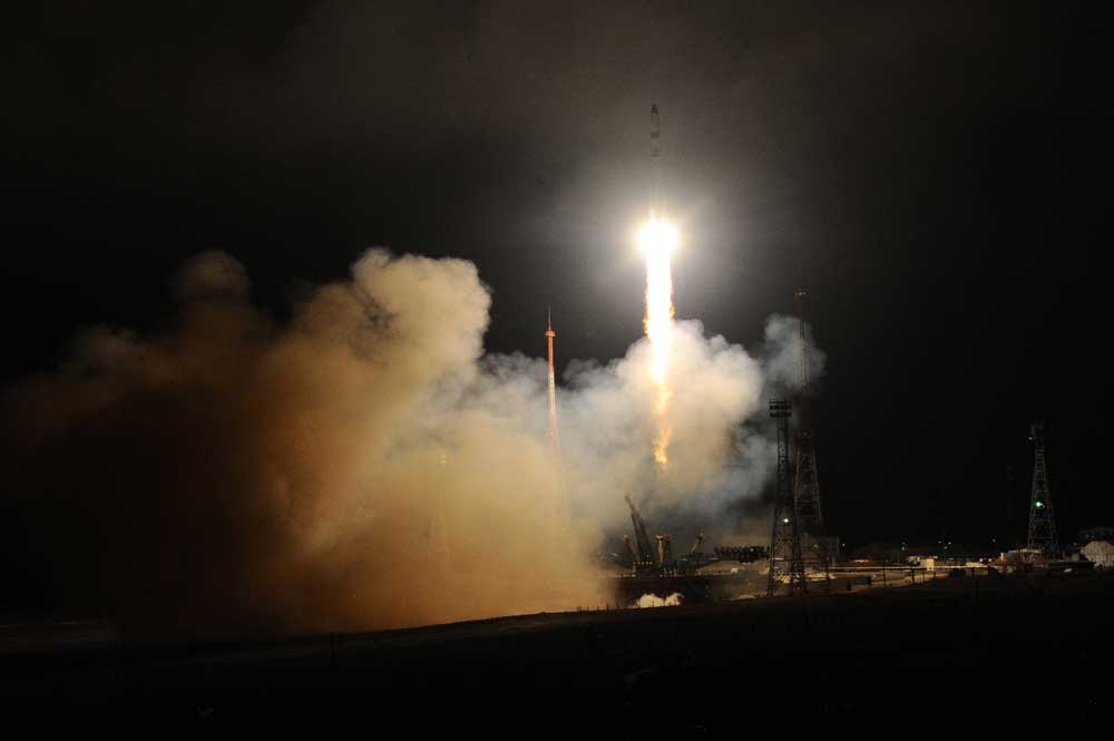 Russia Launches Robotic Supply Ship Toward Space Station