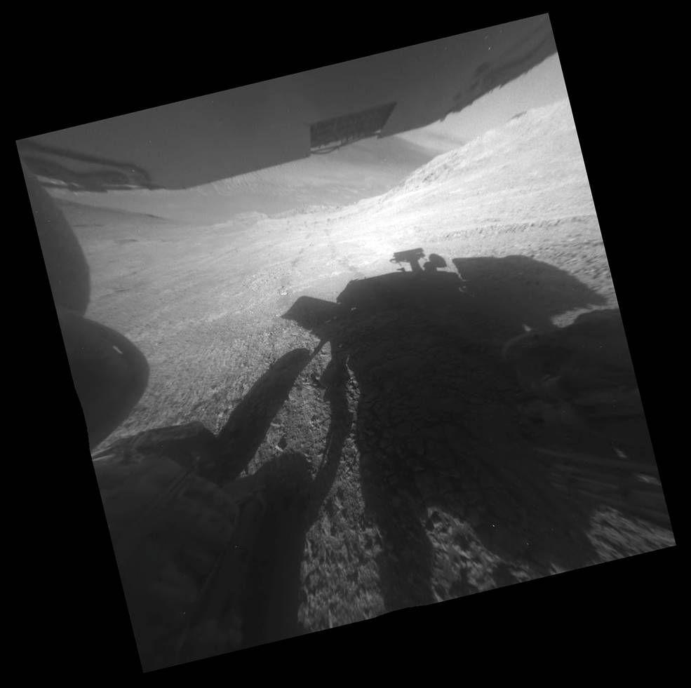 Opportunity Rover on Mars Takes on Its Steepest Slope Yet