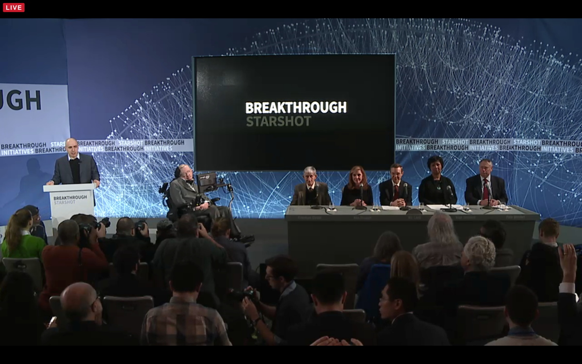 Breakthrough Prize Foundation Press Conference April 12, 2016