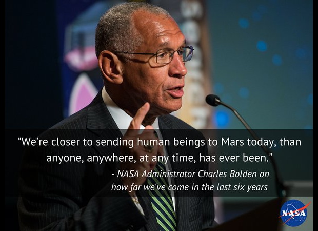 'Mars Matters' for the Future of Space Exploration, NASA Chief Says