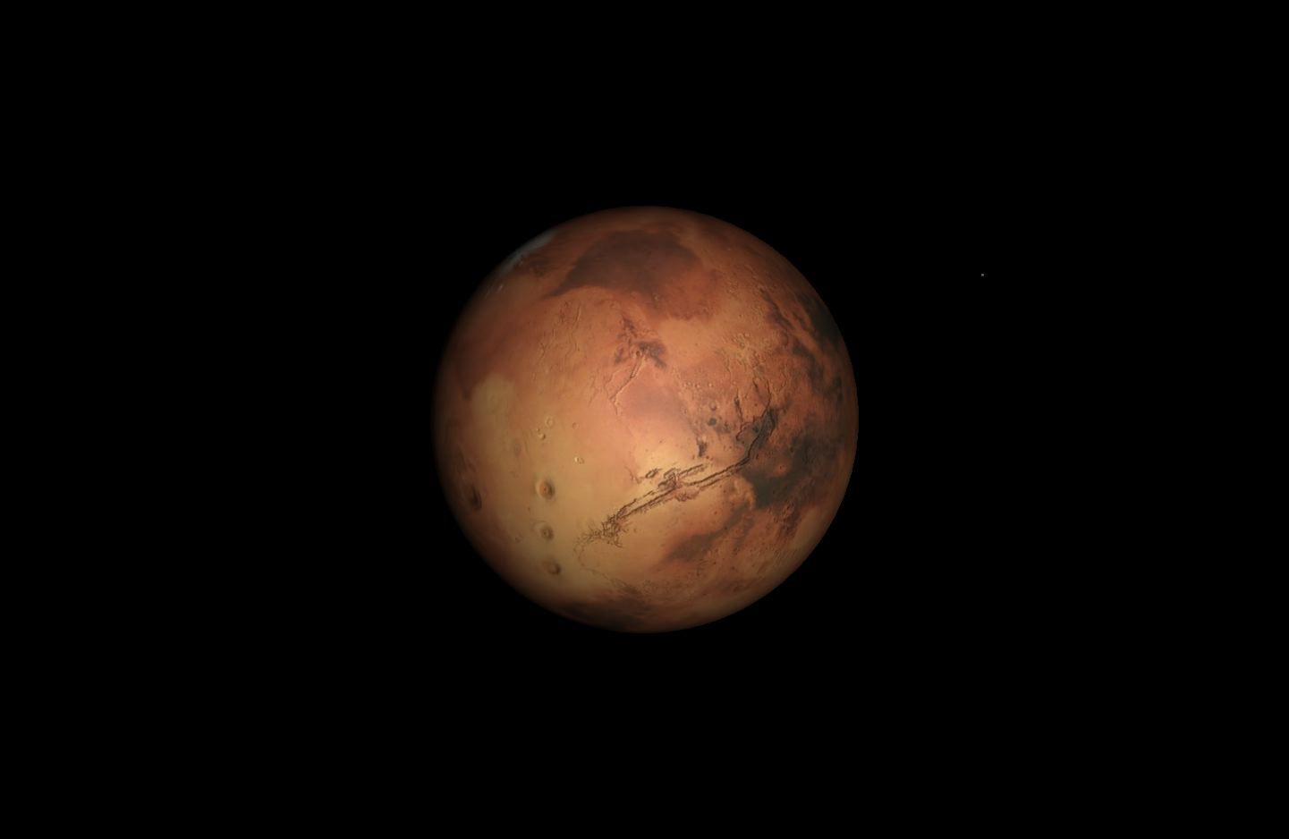 Mars closest to Earth, May 2016