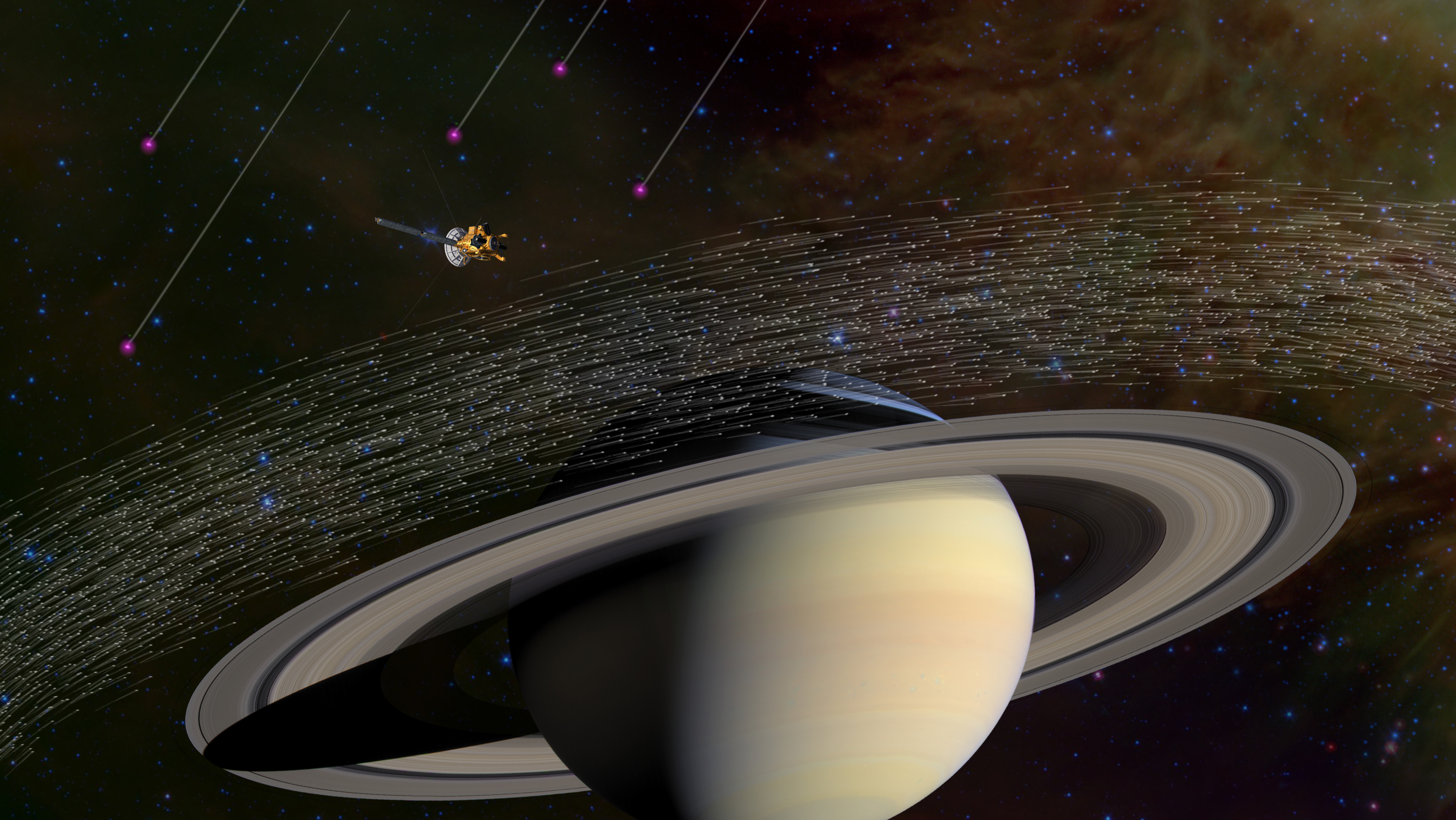 Interstellar Dust Found at Saturn