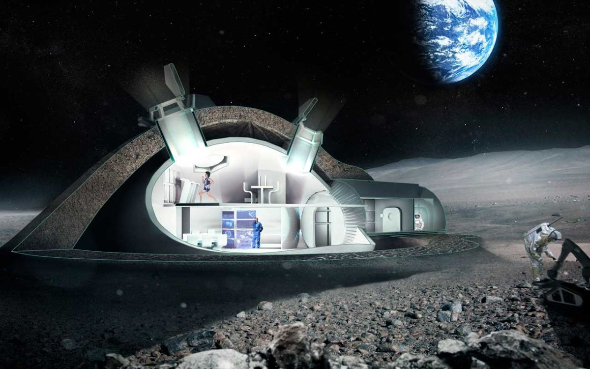 Europe Aiming for International 'Moon Village'