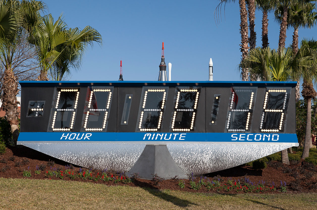 NASA's Historic Countdown Clock is Ticking Again for Launch Spectators