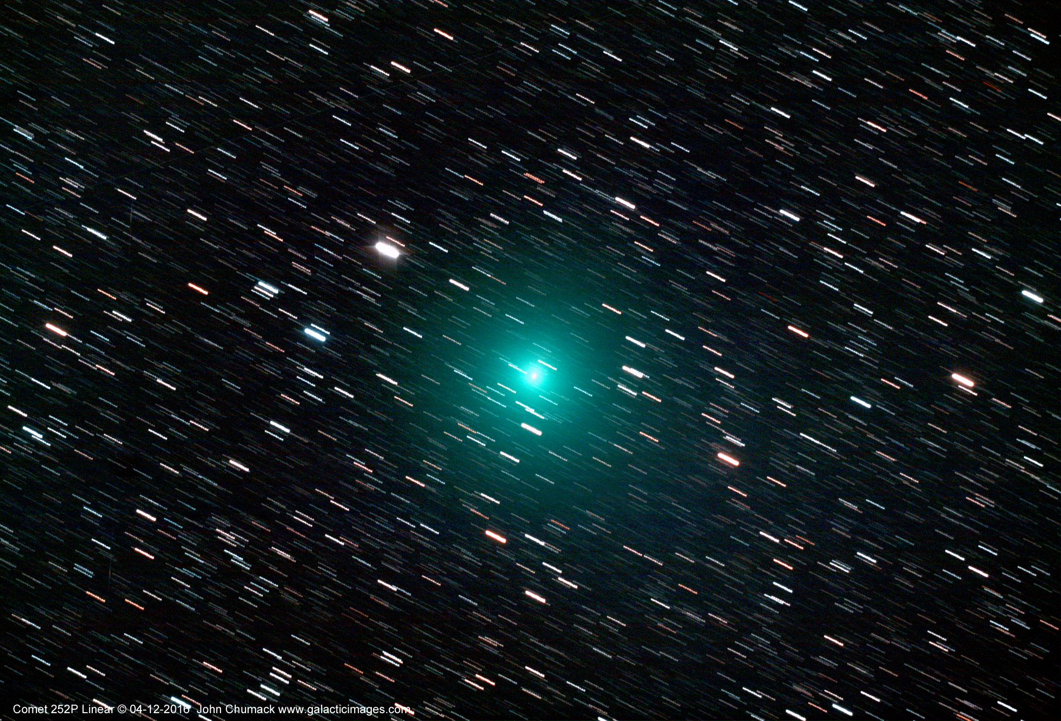 Green Comet Thrills Amateur Astronomer (Photo)