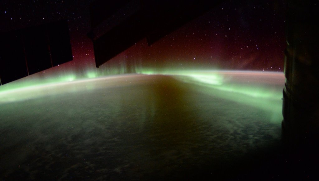 Auroras from Space Station