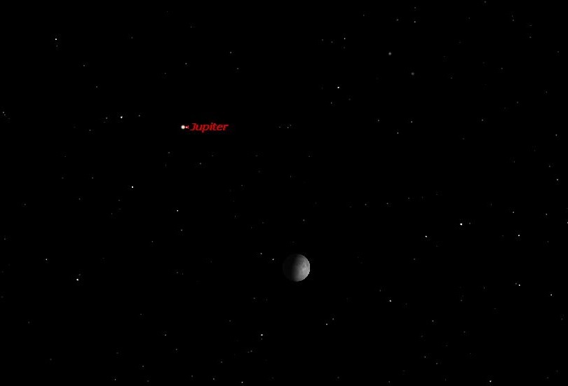 Jupiter and the Moon Share Close Encounter Saturday: How to See It