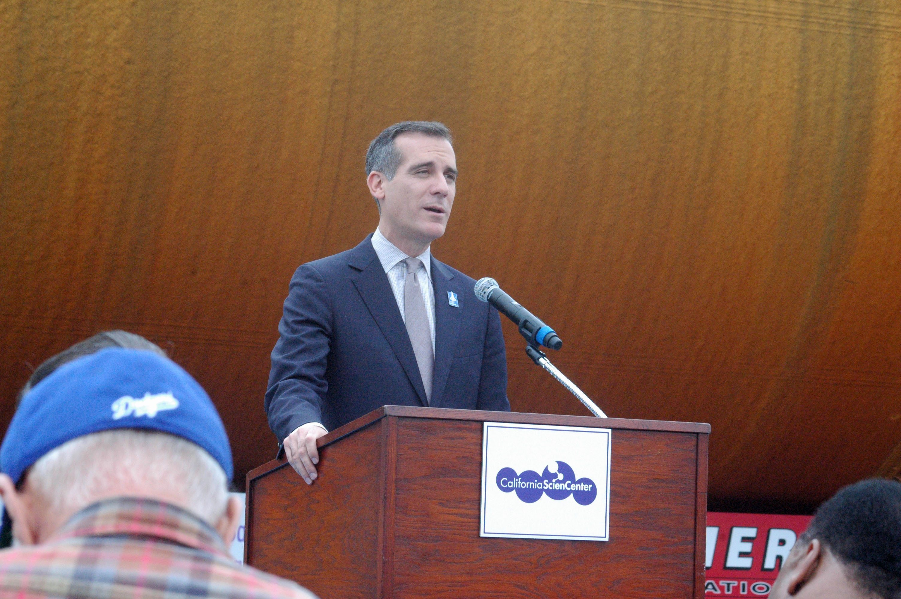 LA Mayor Eric Garcetti and Fuel Tank ET-94