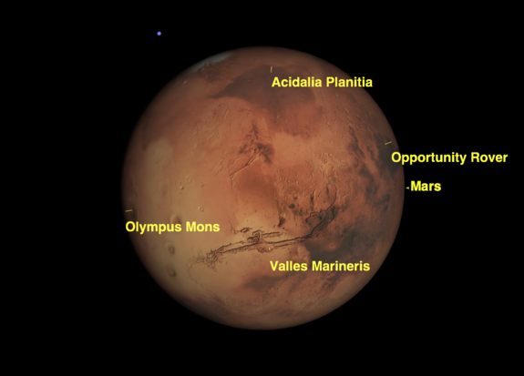 On Monday evening (May 30) at 5:35 p.m. EDT, Mars will be the closest it has been to Earth since Oct. 5, 2005. 