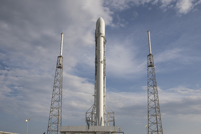 Falcon 9, Thaicom 8 and Lightning Towers