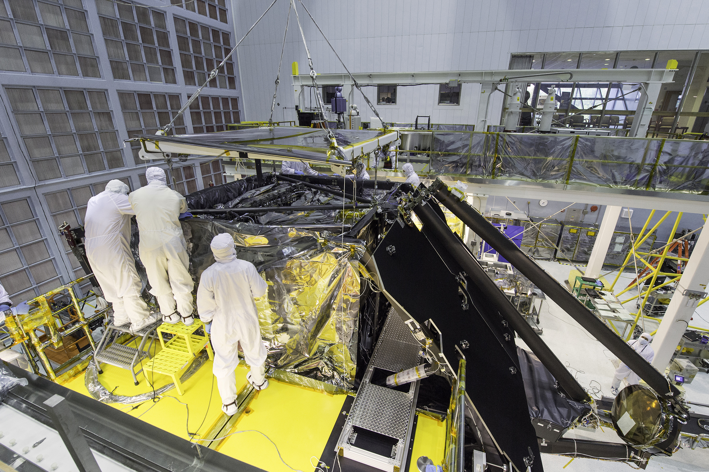 Science Gear Installed on NASA's Next Big Space Telescope