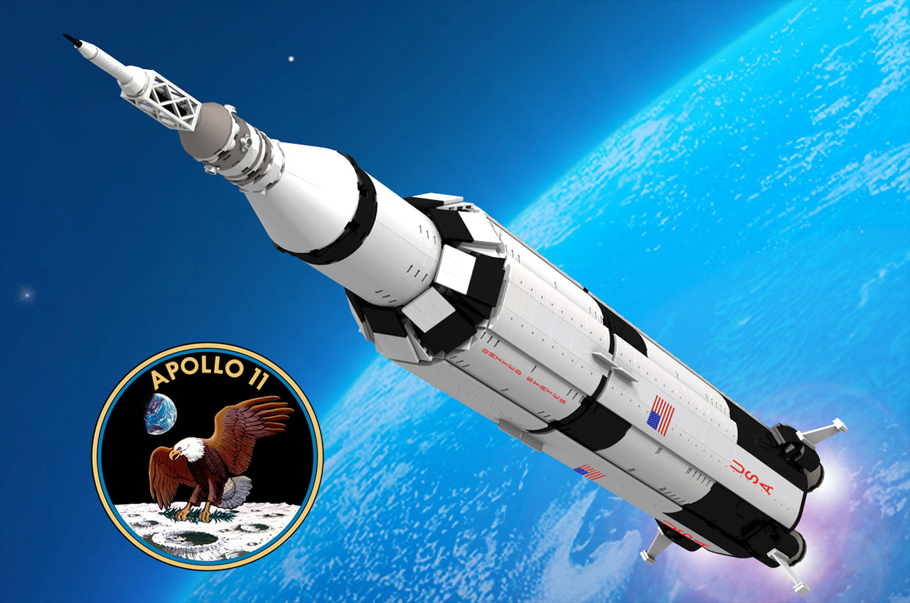 Lego to Launch Production of Fan-Created Saturn V Moon Rocket Model