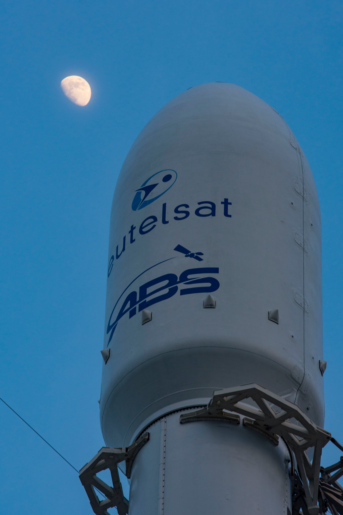 SpaceX Falcon 9 Rocket on the Pad