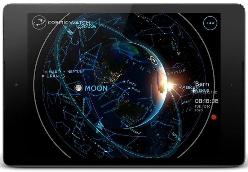 'Cosmic Watch' App Lets You Track Stars and Planets in Real Time