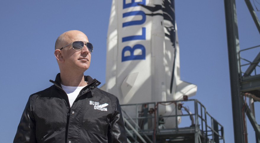 Bezos Wins Heinlein Prize Commercial Space Award
