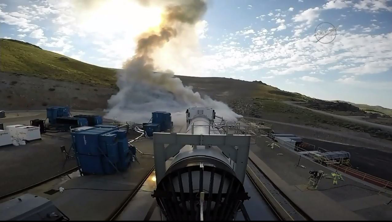 SLS Test Fire Completion