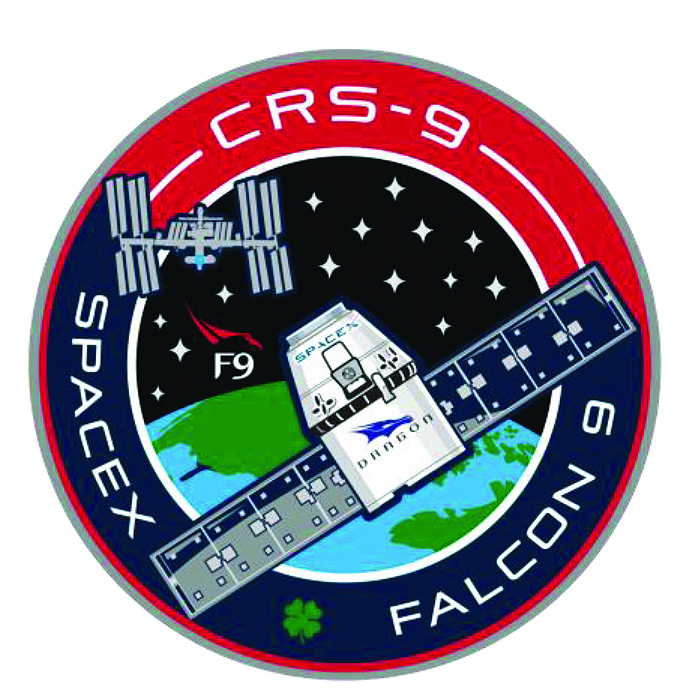 CRS-9 Mission Logo