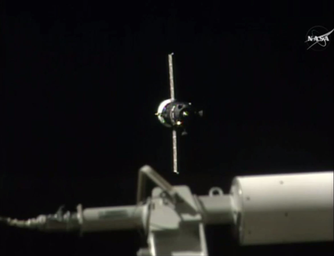 Robotic Russian Supply Ship Arrives at Space Station