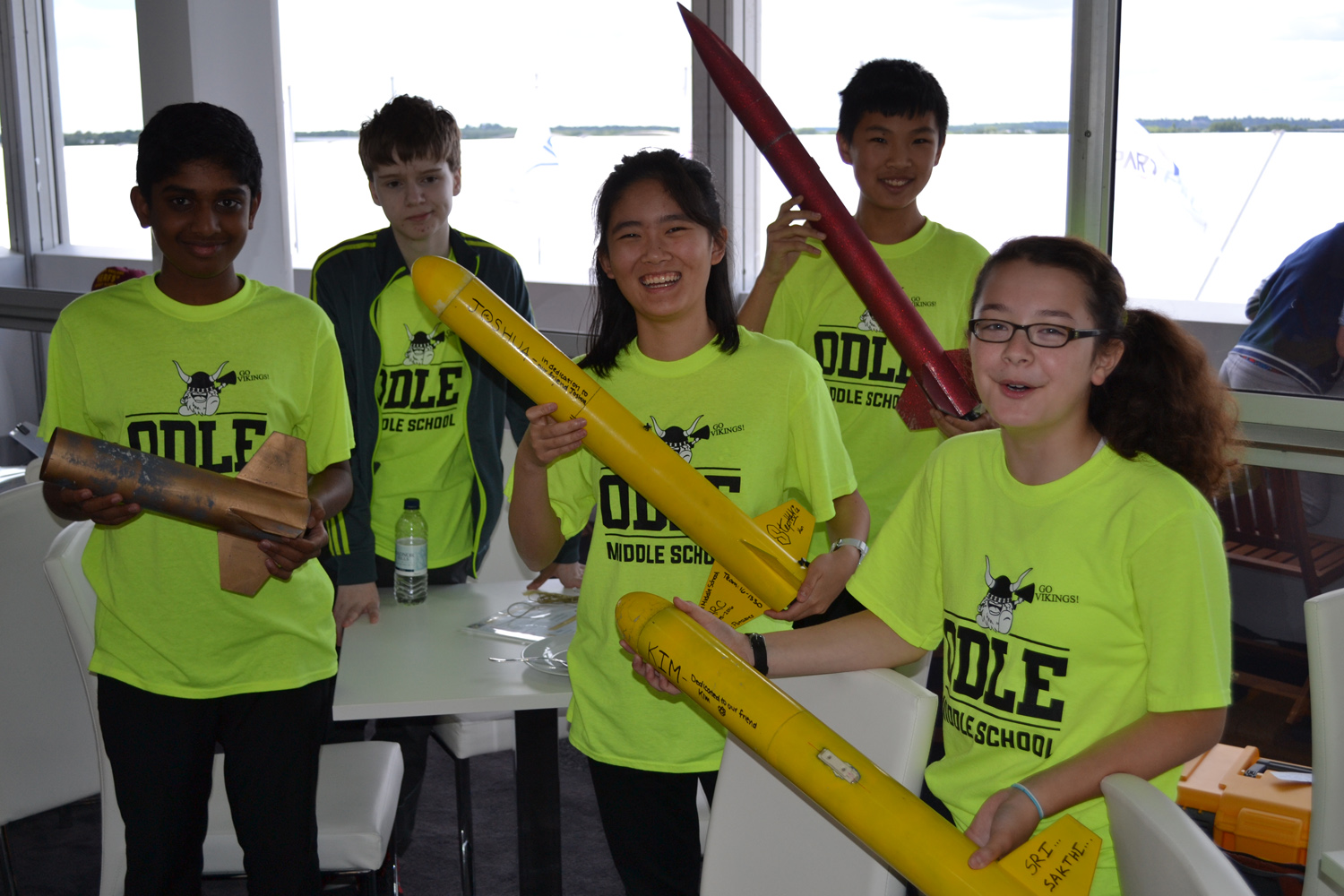 US Middle School's 'Space Potatoes' Win International Rocketry Challenge