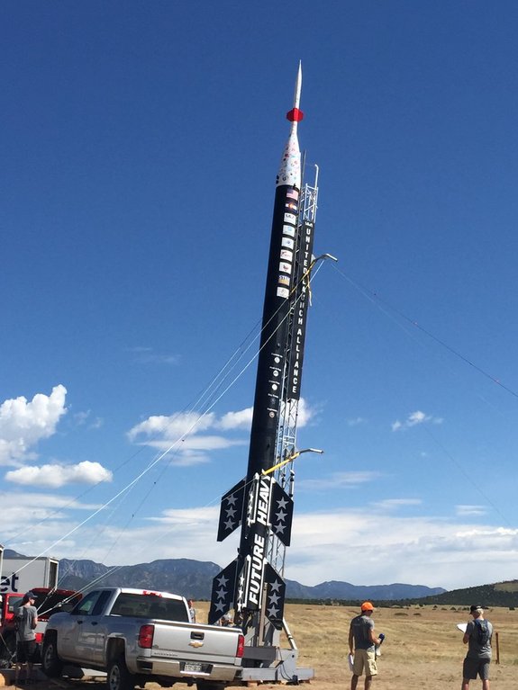 The ULA Future Heavy rocket was built by company interns and their mentors. 