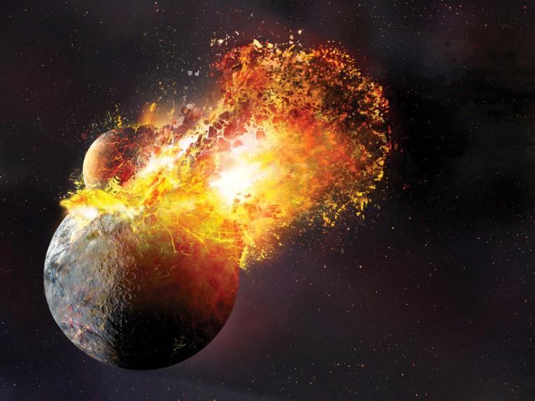 Moon's Birth May Have Vaporized Most of Earth, Study Shows